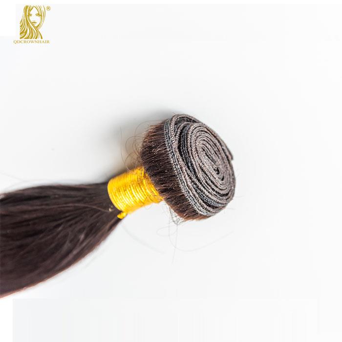حزم الشعر البشري الطبيعي اللون